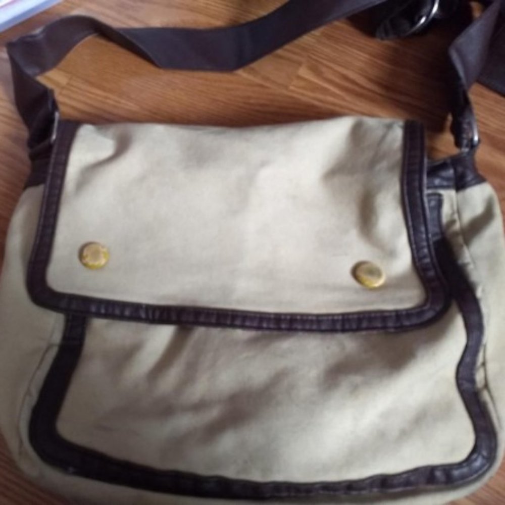 Saddle Canvas Bag (Very well loved)